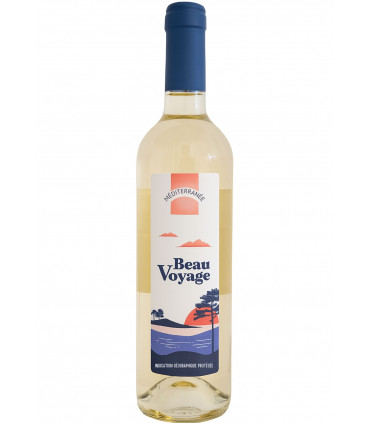 Hostellerie des Vins de Rognes - Vin IGP Méditerranée Blanc - Cuvée Beau Voyage