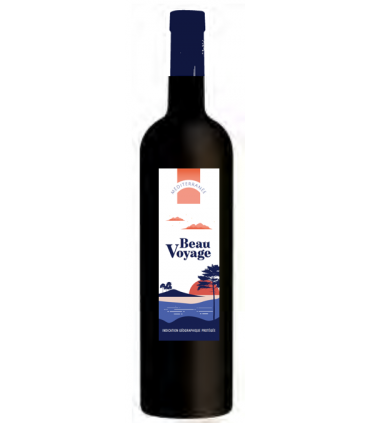 Hostellerie des Vins de Rognes - Vin IGP Méditerranée Rouge - Cuvée Beau Voyage