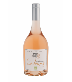 Hostellerie des Vins de Rognes - Vin Bio Rosé de Provence - Château Cabanes